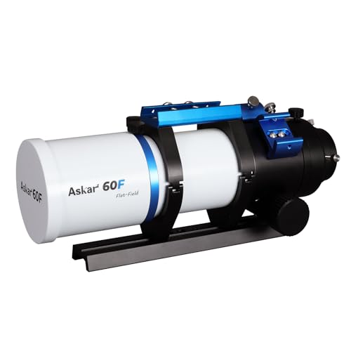 Askar 60F Flat-Field Telescope, 60mm Aperture F6.8 ED Glass Refractor OTA, Quadruplet air-Spaced APO, 230mm Vixen Dovetail Plate for Deep Sky Astrophotography and Visual Astronomy