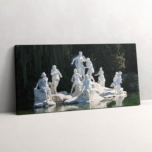 Toile murale d'art de Naples pour décorer un grand salon moderne chic