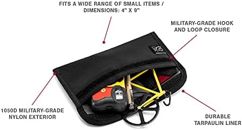 Chrome Industries Utility Pouch - Bag Organizer for Tools, Cables, Chargers, and Toiletries - Image 4