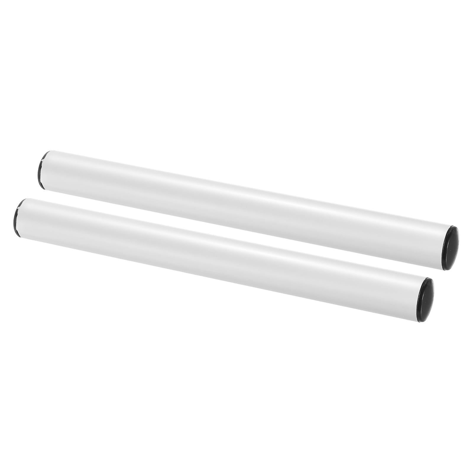 PATIKIL Junior Relay Track Baton, 2 Pack PVC Plastic Race Field Running Baton Relay Stick for Outdoor Athletics Sport Game Tool, White