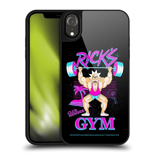 Coque iPhone XR Rick and Morty robuste pour éviter les bris de vitre
