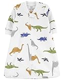 Carter's Bolsa de dormir unisex para bebés (Multi Dinos, 0-3 meses)