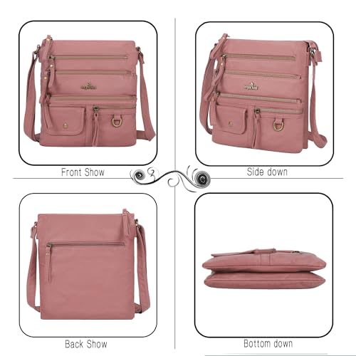 Image of Angel Kiss Small Shoulder Bag for Women Crossbody Purses and Handbags Multi Pockets Hobo Bags