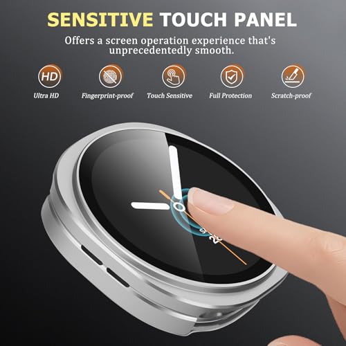 Coque Galaxy Watch 8 44mm robuste avec écran intégré Amizee - 6