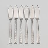 Idéal pour un cadeau Couteaux à Poisson en inox Dakar x 6