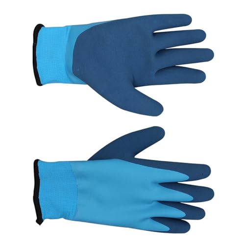 Limtula 1 Par/2 Pares De Trabajo Térmico Impermeable Con Revestimiento Tibio Aislamiento Doble Látex Recubierto Látex