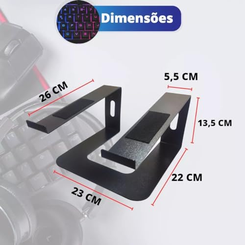 Base Suporte Notebook Laptop Reforçado 14 A 17 Polegadas