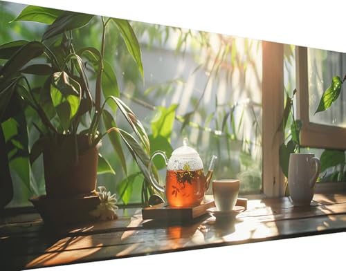 Kit Complet Diamond Painting 5D paysage 70x140cm, une idée cadeau idéale pour loisirs créatifs