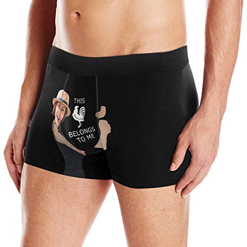 Custom Men's Boxer Briefs Printed in USA This Belongs to Me Boxers for Men Personalized Funny Her Wife Face Shorts Underwear4