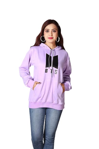 Full Sleeves Hooded Neck Sweatshirt Casual Winter Wear for Women & Girls