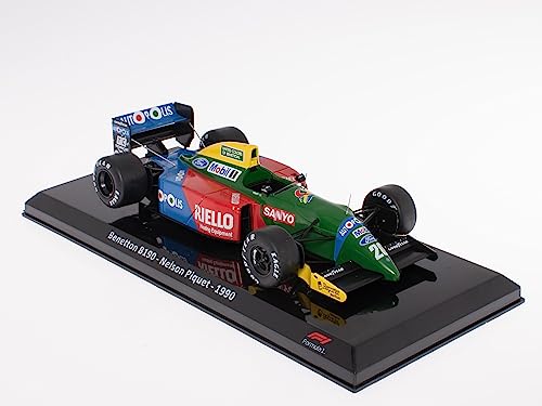 Auto Fórmula 1 escala 1:24 Benetton B190 1990 miniatura 1