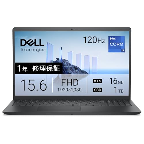 �yAmazon.co.jp����zDell �m�[�g�p�\�R�� Dell 15 DC15250 15.6�C���` Intel Core i7-1355U ������16GB SSD1TB Windows 11 �J�[�{���u���b�N ���c�Ɠ��Ή��I���T�C�g�o���C���T�[�r�X1