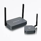 4K@30Hz Heimkino-Erlebnis: Dieses kabellose HDMI-Sender- und Empfänger-Kit hat eine Auflösung von 720p, 1080p und 4K. Sie können die realistischste und immersive beobachten Film, Live-Sport und Gaming-Erlebnis auf einem 4K-kompatiblen großen Bildschirm genießen. Fügen Sie dem alten Fernseher eine neue Funktion hinzu, mit der Sie alle Ihnen bekannten Apps wie Neflix, Disney+ usw. abspielen können.