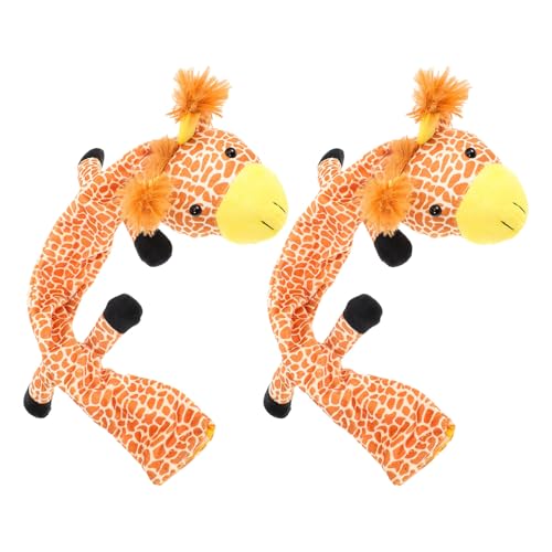 Funda para estetoscopio con forma de pato protector de cuello de felpa para enfermera 2 uds