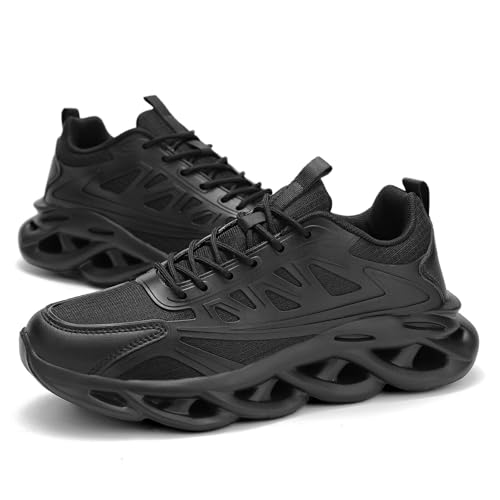 Image of Men's Road-Running-Shoes Walking Fashion Athletic Sneakers Working Gym Comfort Lightweight Mesh Soft Sole Shoes