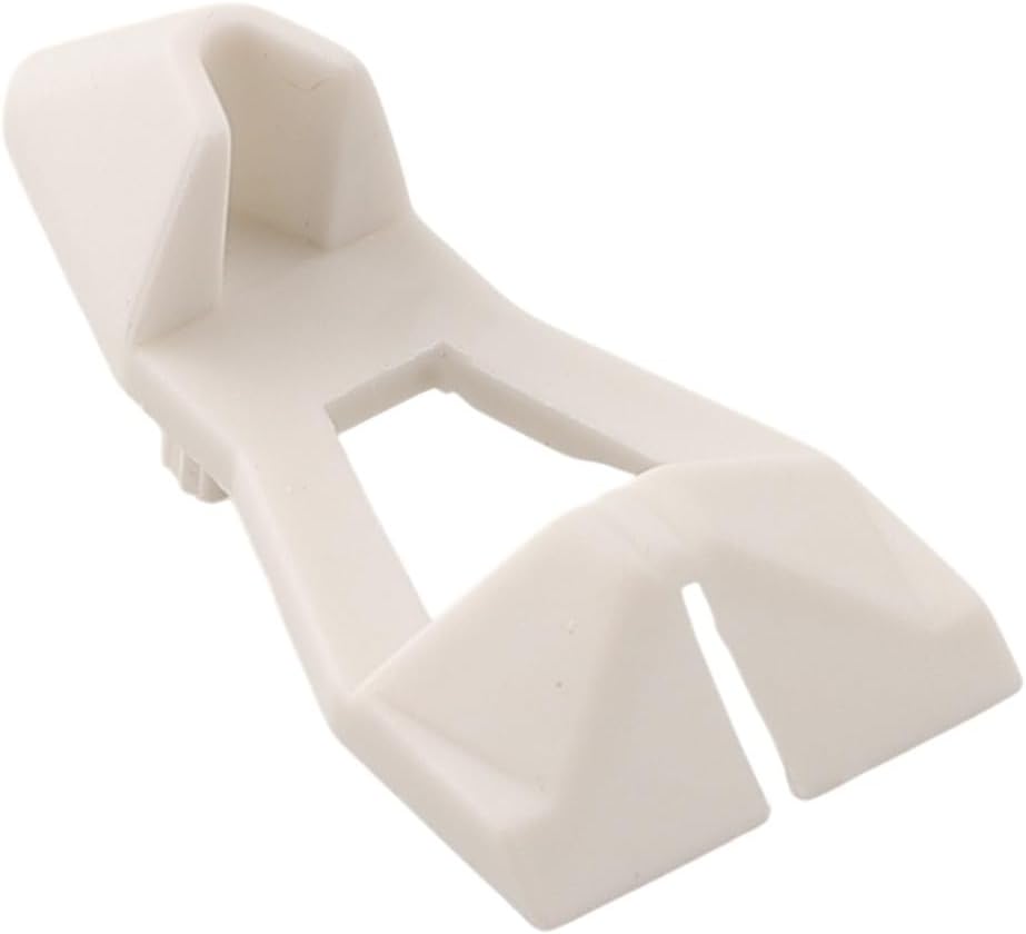 Self Locking Shelf Pins for 16mm Boards, Thickened for Durable Plastic Shelf Brackets, White Cabinet Support Clips - 100 Pieces for Easy Clips Installation