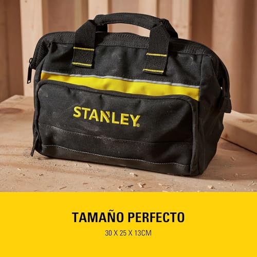 Miniatura 10 de Stanley 1-93-330 - Bolsa Para Herramientas 30 X 25 X 13 Cm, Nylon, 8 Compartimentos Interiores