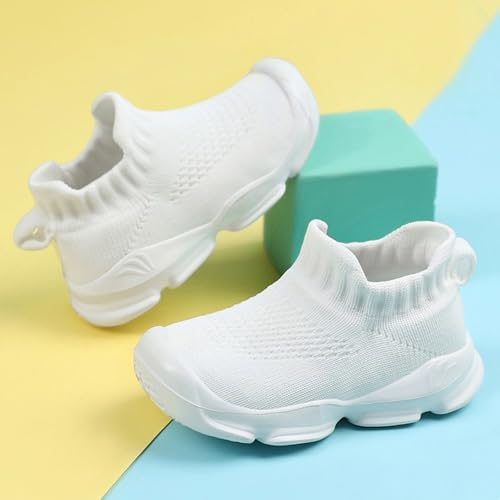IWIHMIV Girl Sneakers Kids Casual Comfortable Running Shoes Girls Breathable Slip On Tennis Walking Shoes2