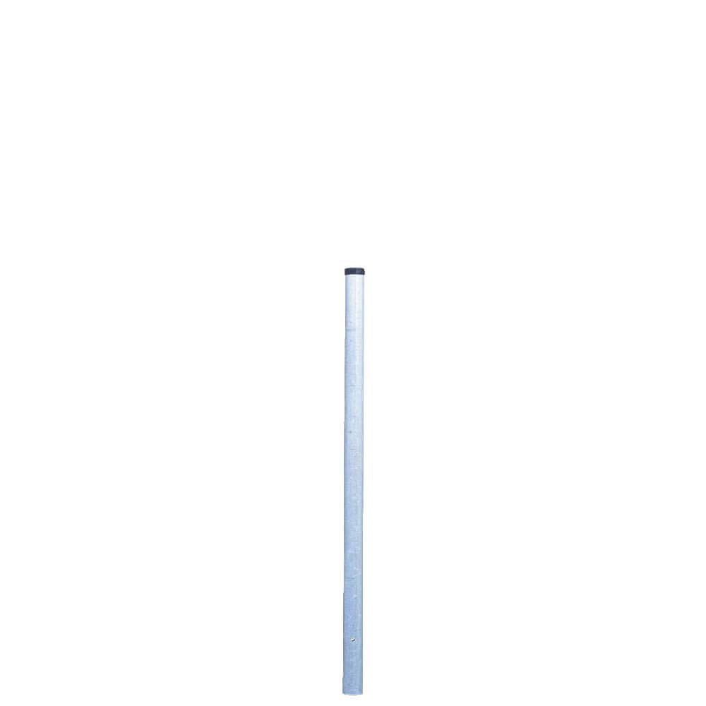 Rohrpfosten zum Einbetonieren, Ø 6 cm, Länge 2,5 m, aus Stahl, 2 mm Wandstärke aus Stahl, Kunststoff, Art.-Nr. 40962 | Schilder Pfosten | Stahlrohrpfosten