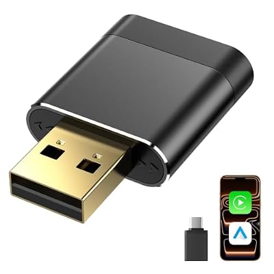 FlyJunct Wireless CarPlay Adapter & Android Auto Dongle