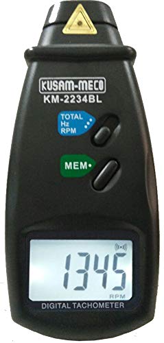 Sponsored Ad - Kusam-Meco Non-contact Laser Beam Digital Tachometer KM-2234BL
