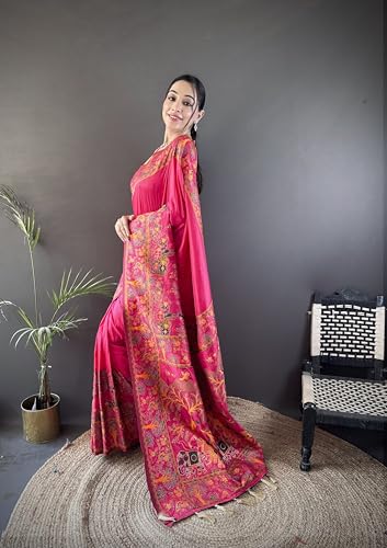 Veglari kanjivaram silk saree in soft silk – image 2