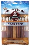 Lennox 6" Bully Sticks for Small & Medium Dogs | Long Lasting, Odorless, Premium All Natural Dog Treat | 100% Free Range, Grass Fed Beef | Rawhide Alternative | Promotes Dental Health - 5 Pack