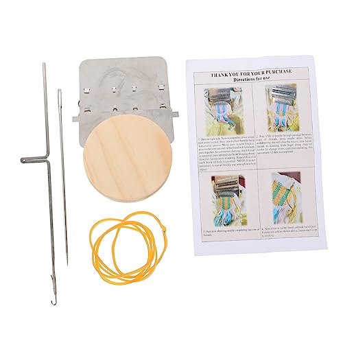 ARTIBETTER Circle Weaving Knitting Set Wooden Weaving Machine Mending Jeans Clothes DIY Mini