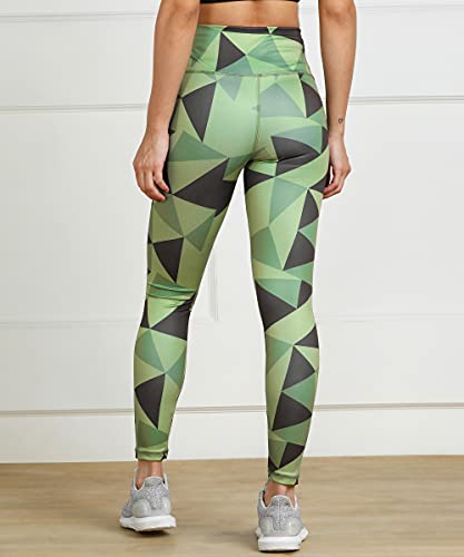 Image of Rock Paper Scissors Premium Gym wear /Active Wear Tights Strechable Leggings Yoga Pants Gym Tight Abstract Print