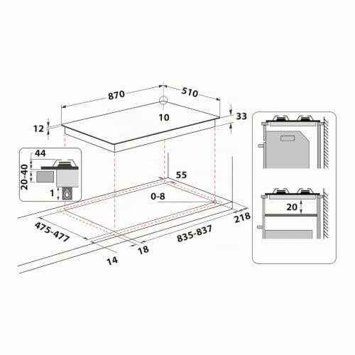 Hotpoint PHN 962 TSIXHA - vue 7