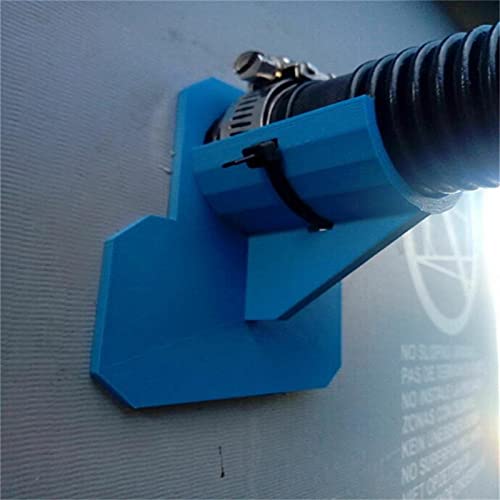 Dolity Suporte de mangueira de PVC para piscina acima do solo, suporte de tubo de jardim externo, su