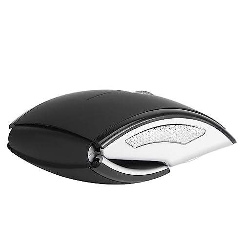 Bnineteenteam Mysz Bezprzewodowa ZD-01 2,4G, Ergonomiczna, Przenośna Konstrukcja z Odbiornikiem USB do Laptopów i Notebooków, Idealna do Biura i Gier