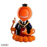 Plastoy Assassination Classroom Tirelire Koro Sensei Orange - Plastique - 16 cm