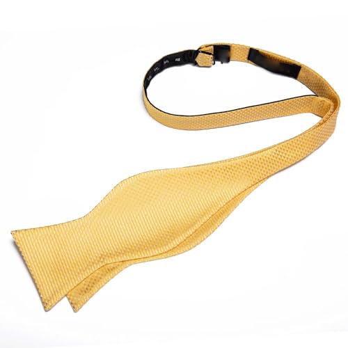 Corbata de moño sólida para boda y fiesta miniatura 5