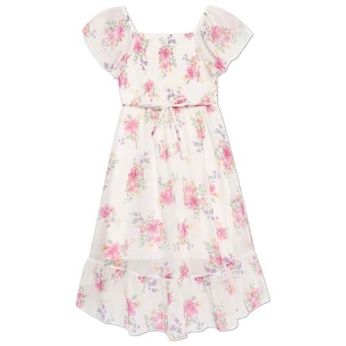 Speechless Girls' Flutter Sleeve Midi Dress and Purse2