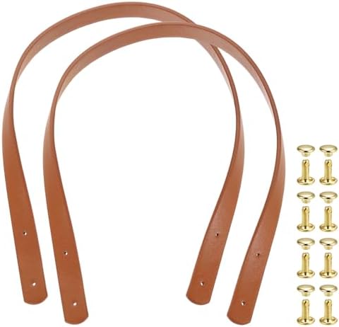 Amazon.com: uxcell 2Pcs Leather Bag Handles, 23.6