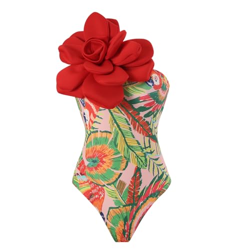Women One-Piece Swimsuit with Cover up Wrap Skirt Sarong Bathing Suit Beach Outfit Summer2