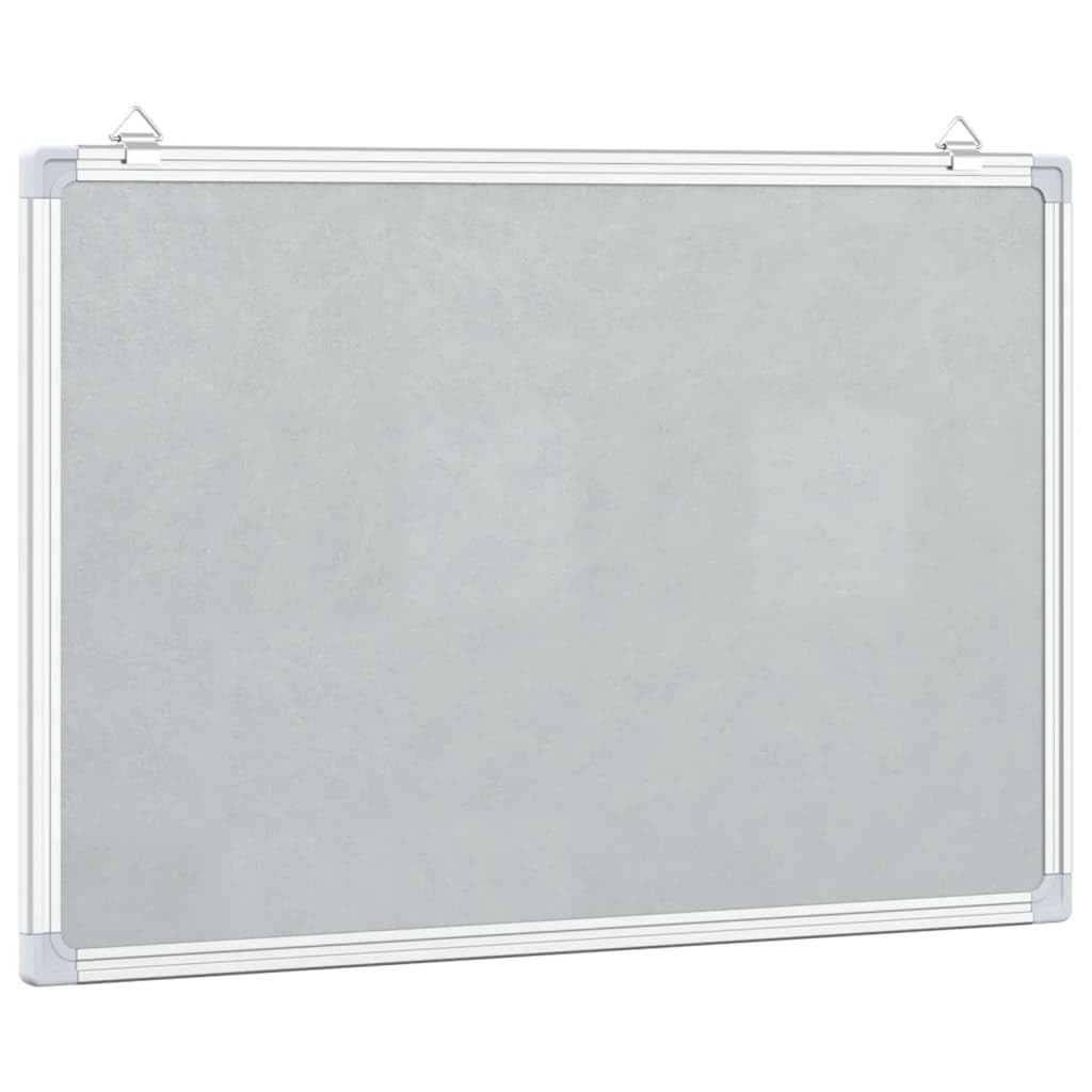 SKM Magnetisches Whiteboard 80x60x1,7 cm Aluminium,Bürobedarf,Präsentationsbedarf,Ausstellungstafeln,2.67 kg,4005349