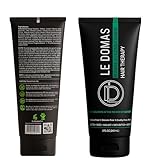 Le Domas Botanical Deep Hair Conditioner – Leave In Conditioner for Dry Damaged Hair, Sulfate Free Ingredients, Hydrating with Argan Oil & Aloe, Suitable Hair Growth Products for Men & Women, 8 fl oz
