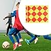 kowaku Football Field Corner Flag 44 Cmx34 cm Portable Referee Equipment for Game