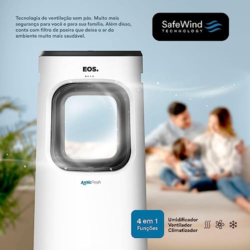 Climatizador de Ar Eos 3 em 1 Artic Fresh 3,5l Ecl30d 110v