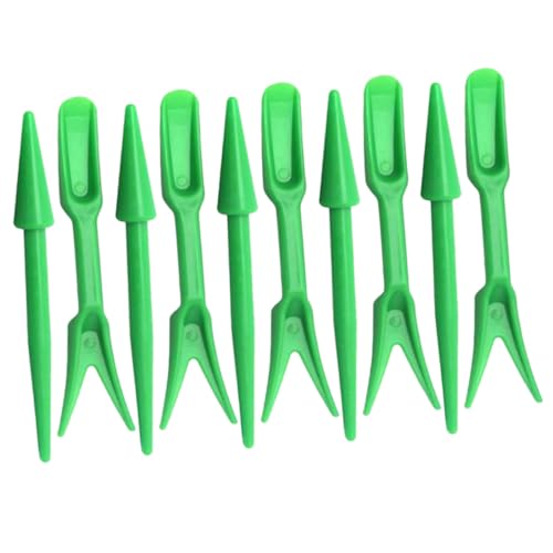 Sosoport 10ensembles Outil De Semis Mini Outil De Transplantation Perforateur pour Plantes Et Bonsaï De Plantation Et Pratique