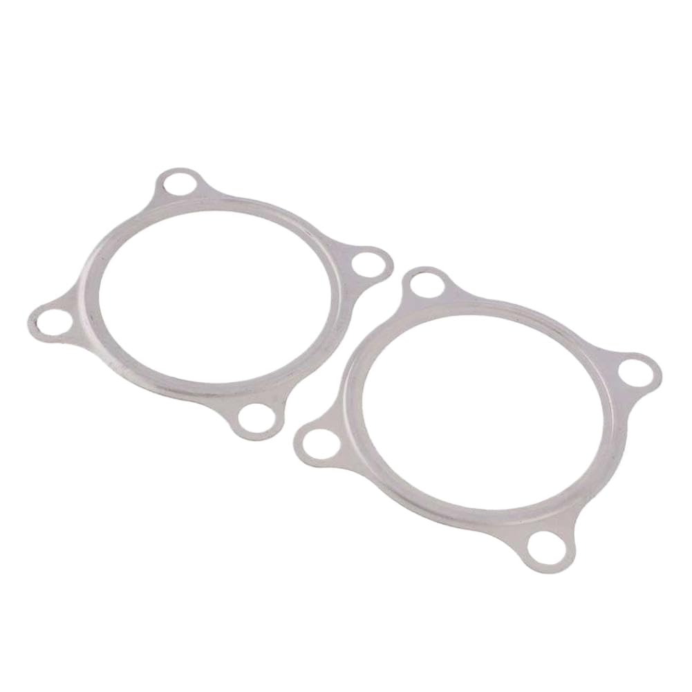 2X Stainless Steel 4 Bolts 3 Inch Car Charger Flange Gasket