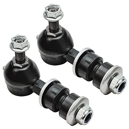 Image of Detroit Axle - 6pc Front End Control Arms Kit for 2001-2006 Nissan Sentra 2 Lower Control Arm w /Ball Joints 2 Sway Bar End Links 2 Outer Lower Tie Rod Ends 2002 2003 2004 2005 Replacement