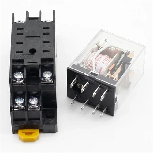 Relais de commande industriel 24V DC MY2NJ avec embase câblée - 2