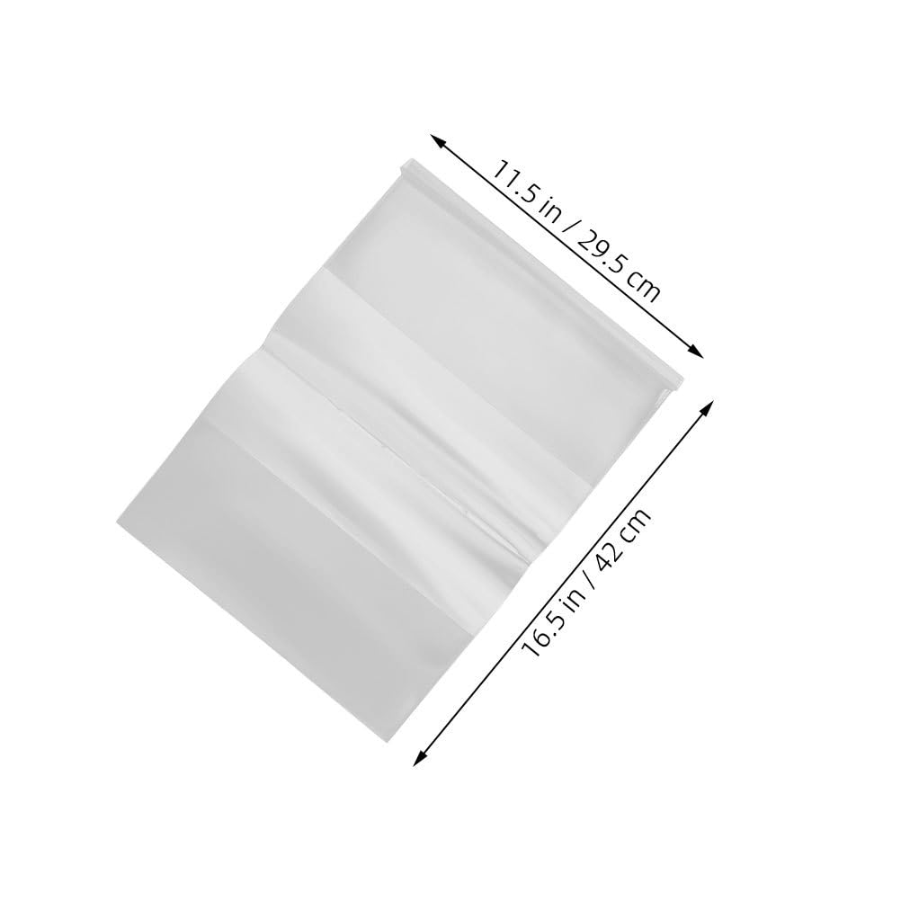 SHINEOFI 40 copertine trasparenti per libri: custodie in plastica per quaderni A4 - Protezione universale impermeabile per libri di testo, diari e agende giornaliere