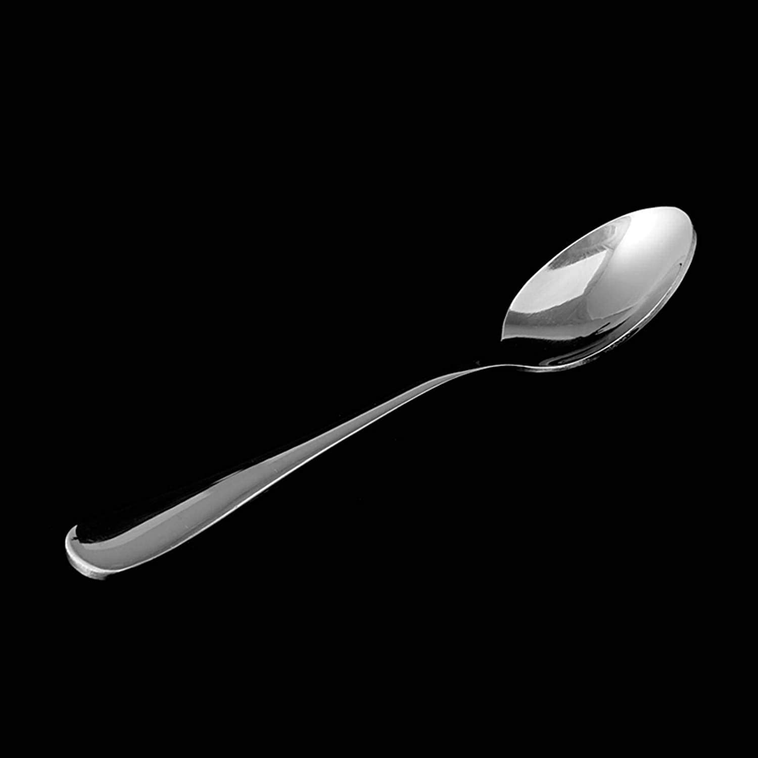 Löffel Restaurants 8 stücke Edelstahl Kaffee Löffel Tee Suppe Espresso Esslöffel Hause