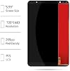 Reemplazo de Pantalla LCD para Huawei Y7 Prime 2018 LCD Touch para Huawei Enjoy 8 LDN-LX1 L21 / Nova 2 Lite LDN-LX2 / Y7 Pro 2018 LDN-L22 LDN-AL00 5.99" Pantalla LCD Ensamblaje de Digitalizador (Negro sin Marco) 4