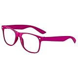 100% Ohne Stärke / Klar Glas nicht als Sonnenbrille verwenden.