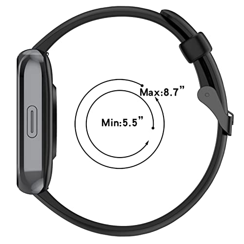 Correa de silicona ajustable para reloj Realme miniatura 6
